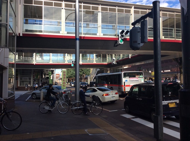 長岡駅前