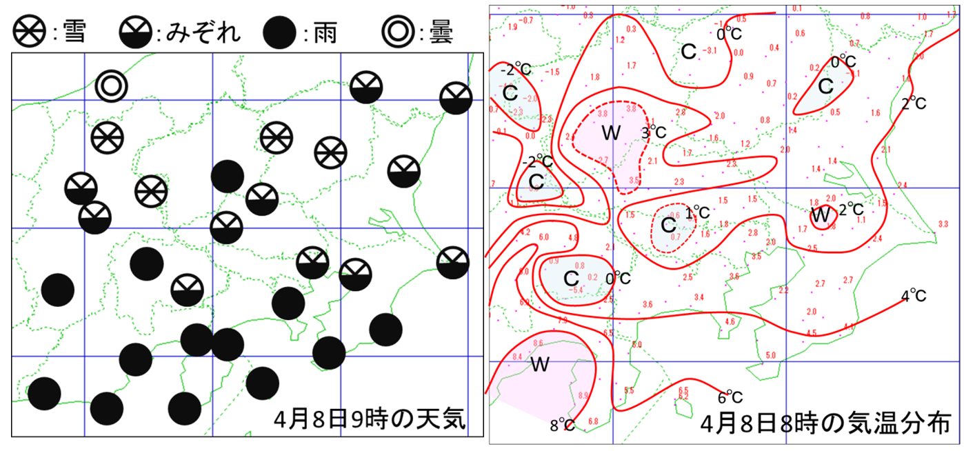 1月 東京 天気 積雪