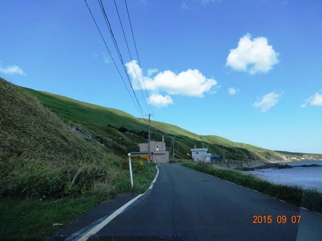 礼文島の道