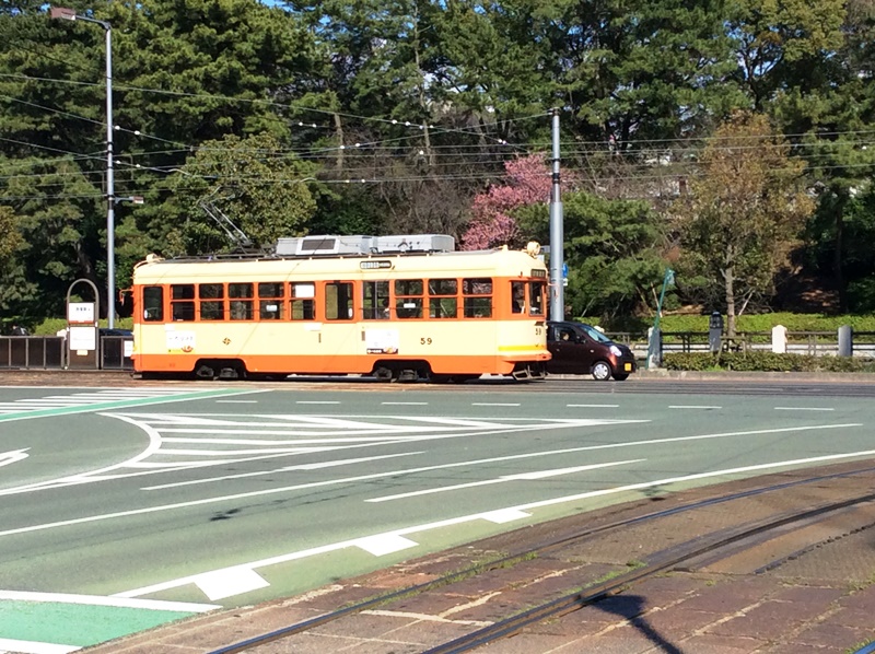 松山の路面電車