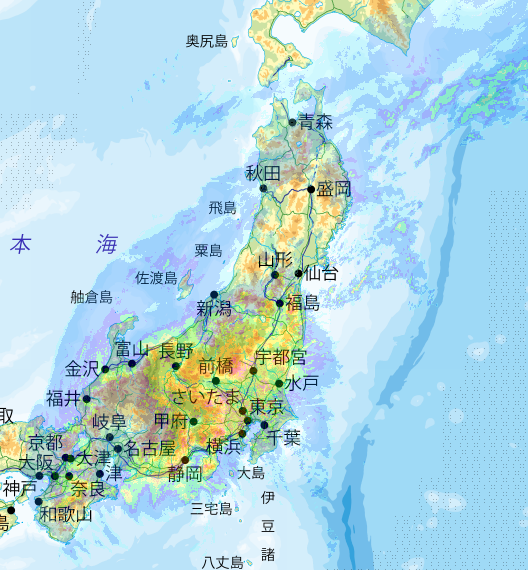 降水画像の活用例