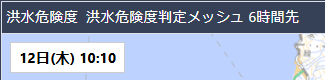 洪水危険度判定名称　変更前